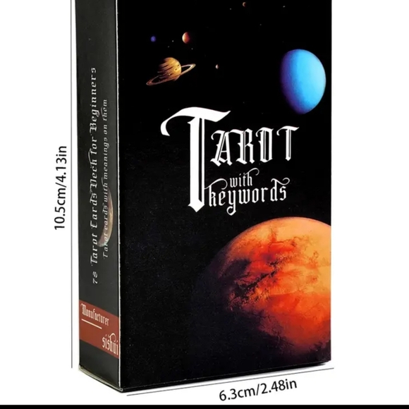 NEW Mini Learning Tarot Cards Deck- 78 Cards with brief details - Picture 14 of 15